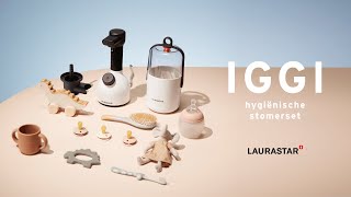 Laurastar IGGI hygiënische stomerset voor uw baby [upl. by Durgy]