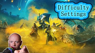 Helldivers 2 ● Difficulty Settings Explained Like A Noob [upl. by Yzmar856]