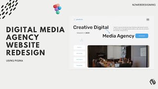 Digital media agency website redesign [upl. by Enilrac836]