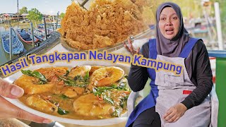 Makanan Laut SEGAR Hasil Nelayan Kampung  DBagan Awang Kuala Selangor [upl. by Ecinna]