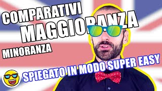 Comparativi di maggioranza e minoranza in inglese [upl. by Marabel]