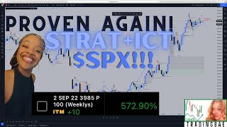 STRAT  ICT DAILY 100 PROVEN AGAIN smartmoneytrading BIHH LMAO [upl. by Babara557]