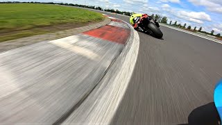 Following WSBK Pro Rider On Slovakiaring [upl. by Lainahtan]