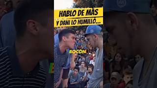 HABLO de MÁS y DANI lo HUMILLÓ…🔥 Dani Freestyle QuintoEscalon [upl. by Ho]