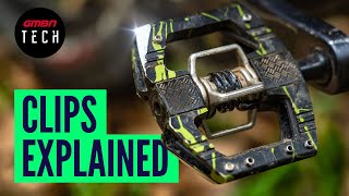 Clips For Beginners  Clipless MTB Pedals Explained [upl. by Milena]