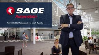 SAGE Automation Moving to the Tonsley Innovation Precinct [upl. by Wystand]