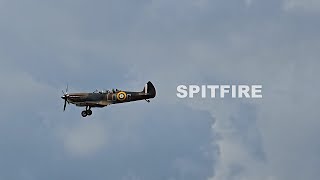 Spitfire flying over Gosport [upl. by Lauraine330]