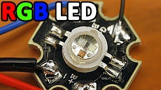 RGB LED under microscope [upl. by Esbensen]