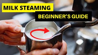 Milk steaming tutorial How to steam milk for a perfect latte art cortadolatteCappuccino [upl. by Enidaj]