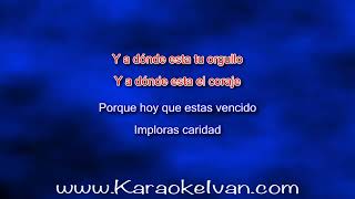 Los Frontera  Fallaste Corazon KARAOKE [upl. by Llemej123]