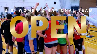 2024 US Womens National Team Open Program Highlights  USA Volleyball [upl. by Jacky405]