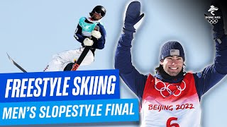 Freestyle Skiing  Mens Freeski Slopestyle Final  Full Replay  Beijing2022 [upl. by Emilio]