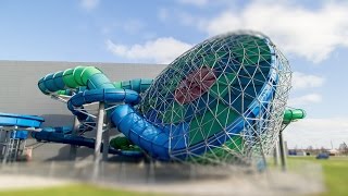 Lalandia Billund  ProSlide Tornado  GIANT Funnel Ride Onride POV [upl. by Eolhc]