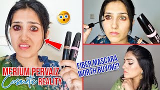 Merium Pervaiz Cosmetics Reality  Fibre Mascara Worth Buying [upl. by Dick900]