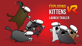 Exploding Kittens VR  Launch Trailer  Meta Quest Platform [upl. by Analaj]