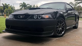 How to Install a Duraflex Body Kit on a 2001 Mustang GT Part 2 [upl. by Mafalda]