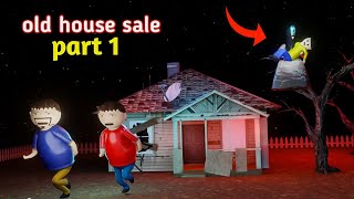 gulli bulli old house sale part 1  gulli bulli cartoon  haunted house gullibulli make joke horror [upl. by Mairb]