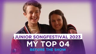 Junior Songfestival 2023 🇳🇱 • My top 04 Before the show [upl. by Rafe]