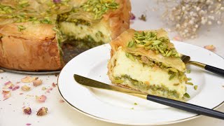 The ULTIMATE BAKLAVA CHEESECAKE A Turkish Twist on Classic Cheesecake😋 thefreshplate06 [upl. by Carri]