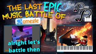 Dueling a Guitarist on Omegle with my Roblox Piano Goodbye Omegle [upl. by Nirehtak281]