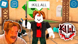 ROBLOX Murder Mystery 2 ADMIN Funny Moments MEMES [upl. by Larcher870]