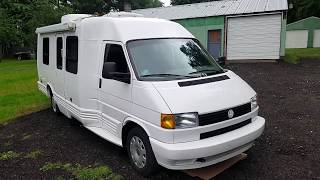 96 Eurovan Rialta 25TDI Turbo Diesel 5speed Converted [upl. by Nalym]