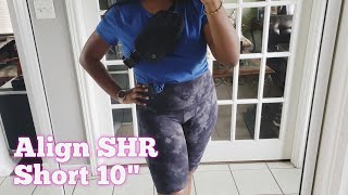 Lululemon Align Super HighRise Shorts 10quot Review [upl. by Nodnol]