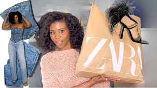 ZARA TRY ON HAUL  Intermix Aje Zimmerman amp Manolo Blahnik [upl. by Immot39]