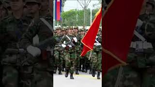 WOMENS TROOPS ⭐ CAMBODIA ⭐ ЖЕНСКИЕ ВОЙСКА ⭐ КАМБОДЖА ⭐Military Parade [upl. by Roehm467]