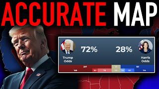 Accurate Model Predicts TRUMP BEATDOWN Of Harris  2024 Election Map Forecast [upl. by Gabriella]