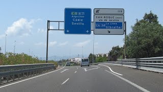 Spain A7 Guadiaro  Algeciras [upl. by Chouest]