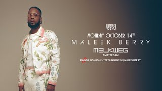 Amsterdam Melkweg Maleek Berry 14102024 [upl. by Rehtaef]