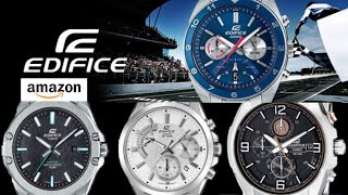 Top 8 Relojes CASIO EDIFICE por Menos de 150 USD  3000 MXN y Donde Encontrarlos [upl. by Nauqan]