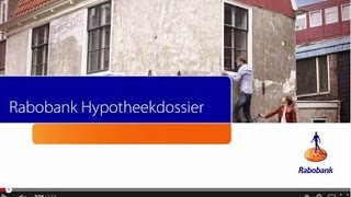 Rabobank Hypotheekdossier Introductiefilm [upl. by Asamot]