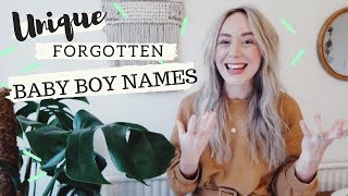 Unique Forgotten Vintage Baby Boy Names that are so Handsome  SJ STRUM [upl. by Notxap397]