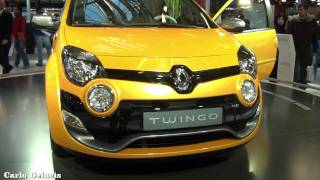 New Renault Twingo RS  2011 Bologna Motor Show [upl. by Felise141]