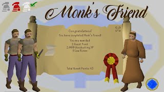 OSRS Monks Friend  Ironman Approved [upl. by Dhruv]