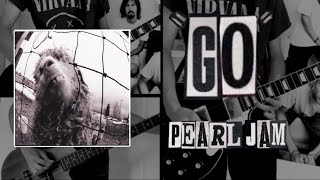 PEARL JAM  Go GuitarBass Cover GRUNGEATHON Day 24 [upl. by Timmie]