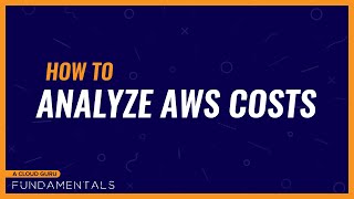 How to analyze costs in AWS [upl. by Ydnirb]