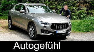 Maserati Levante S Q4 FULL REVIEW 30 l V6 SUV test allnew neu  Autogefühl [upl. by Briny973]