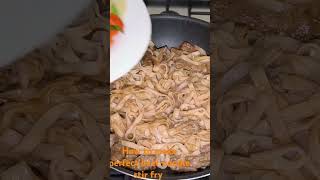 How to make perfect beef noodle stir fry stirfryrecipe [upl. by Glasgo]