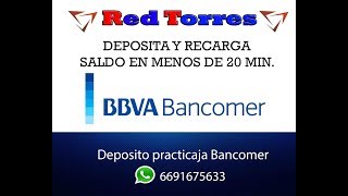 Cómo hacer depósitos en practicaja BANCOMER [upl. by Bohun]