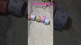 Diy washi tapes 🎗️🪄🎨 [upl. by Ardied529]