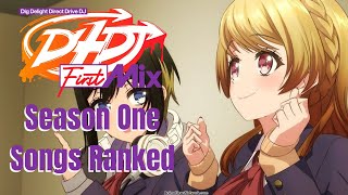 Ranking D4DJ Season One Songs [upl. by Mcdonald730]