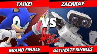 WINNER Period GRAND FINALS  Taikei Sonic Vs Zackray ROB Smash Ultimate  SSBU [upl. by Groot]