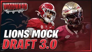 Detroit Lions 2024 Mock Draft 30 [upl. by Sellers853]