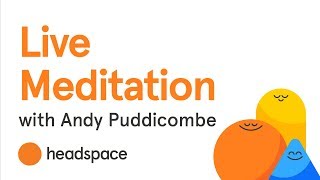 Live Loving Kindness Meditation with Headspace’s Andy Puddicombe [upl. by Marteena]