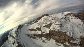 FPV MISSION TO SNOW long range GOPRO pursuit TOURNETTE MAROON PAYPHONE [upl. by Karilynn]