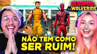 vai SALVAR A MARVEL React ao Trailer de Deadpool amp Wolverine [upl. by Auhsuj]