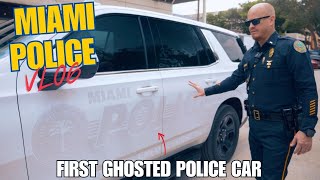 Miami Police VLOG Ghosted Police Tahoe Tour and Patrol [upl. by Anikram867]